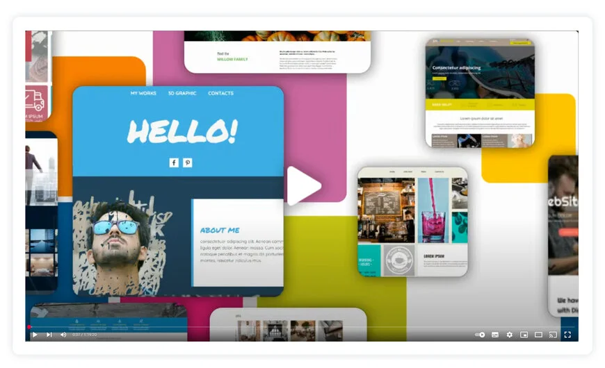 Vorschaubild des WebSite X5-Webinars zur Anpassung einer Vorlage für die Erstellung einer Website für einen Verein
